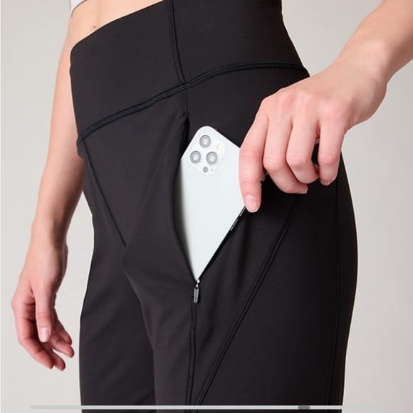 ATHLETA Rainier Mid Rise Jogger // Black #488459 - Picture 4 of 16